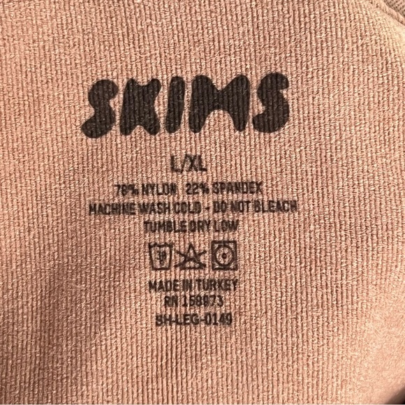 SKIMS Maternity Solution Wear Tight Below the Knee Size L/XL SH-LEG-0149 Ochre - Picture 8 of 8